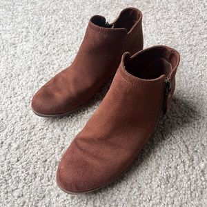 Brown ankle boots